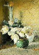 Carl Larsson roses de noel-julrosor France oil painting artist